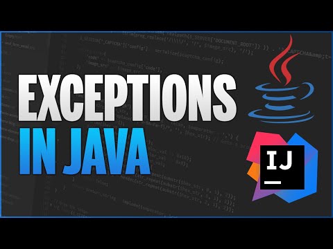 Exceptions in Java (try-catch-finally, throw)  - Java Programmieren Lernen Deutsch - 43
