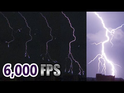 Watch Lightning Strikes Develop at 6,000 FPS