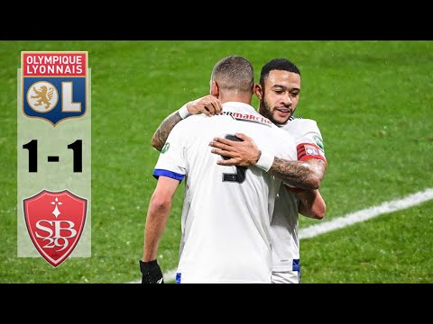 Goal Islam Slimani Lyon vs Brest 1-1 All Goals & Highlights 07/08/2021 HD