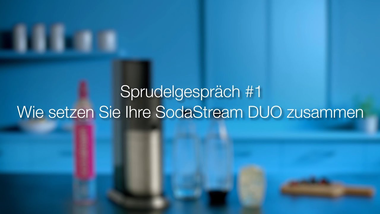 Sodastream Wassersprudler Duo Pepsi Schwarz