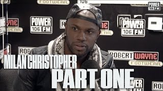 Milan Christopher Talks Hazel-E's Fakeness + Miles Tried to Hide their Relationship