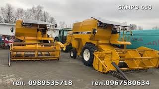 SAMPO 680 grain harvester for sale image 4 SAMPO 680 grain harvester image 4