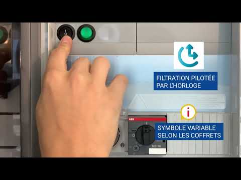 ▶️ Coffret électrique standard - paramétrage de la filtration 🔌