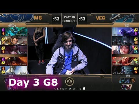 MEGA vs Vega Squadron | Day 3 Play-Ins of LoL MSI 2019 | MG vs VEG