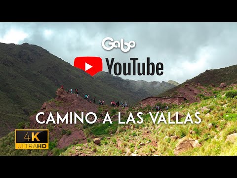 CAMINO A LAS VALLAS - EL PORTEZUELO - TREKKING LAS VALLAS | 4K