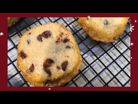 Holiday Recipe: Salted Chocolate Chunk Shortbread Cookies
