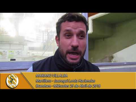 25-04-18 Nota Mariano Villalba - Martillero - Jauregui Lorda Haciendas - Brandsen