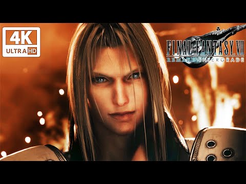 FINAL FANTASY 7 REMAKE INTERGRADE All Sephiroth Scenes (PS5) 4K 60FPS Ultra HD