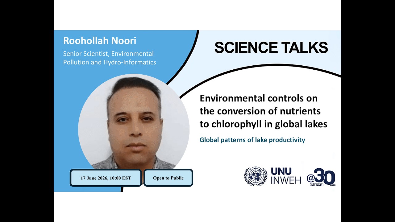 SCIENCE TALK Environmental Controls on the Conversion of Nutrients to Chlorophyll in Global Lakes