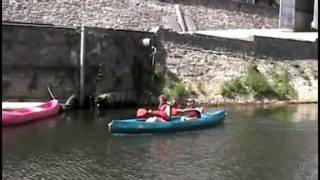 preview picture of video 'Canoeing on the Cele river in SW France'