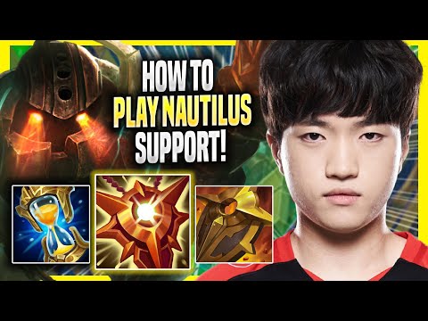 LEARN HOW TO PLAY NAUTILUS SUPPORT LIKE A PRO! - T1 Keria Plays Nautilus SUPPORT vs Blitzcrank!