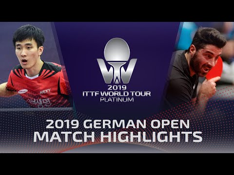 [2019 ITTF German Open] 이상수 vs Panagiotis Gionis  2019.10.11