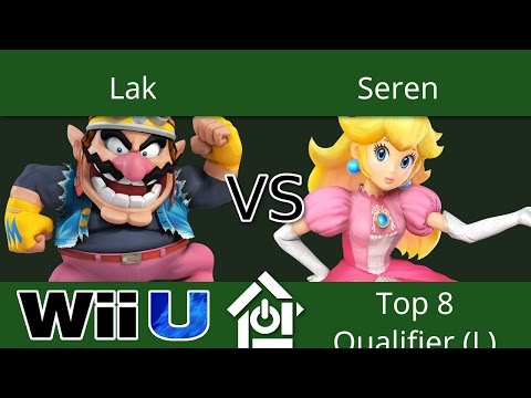 Gwinnet Brawl 10/01/2016 - Lak (Wario) vs Seren (Peach) - Smash 4 Top 8 Qualifier (L)