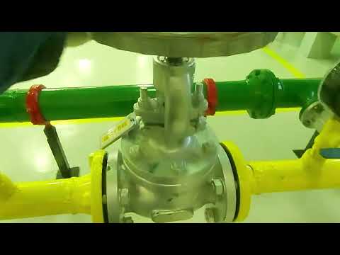 Part of a video titled How to Identify Globe Valves and their Open/Closed Status from Afar