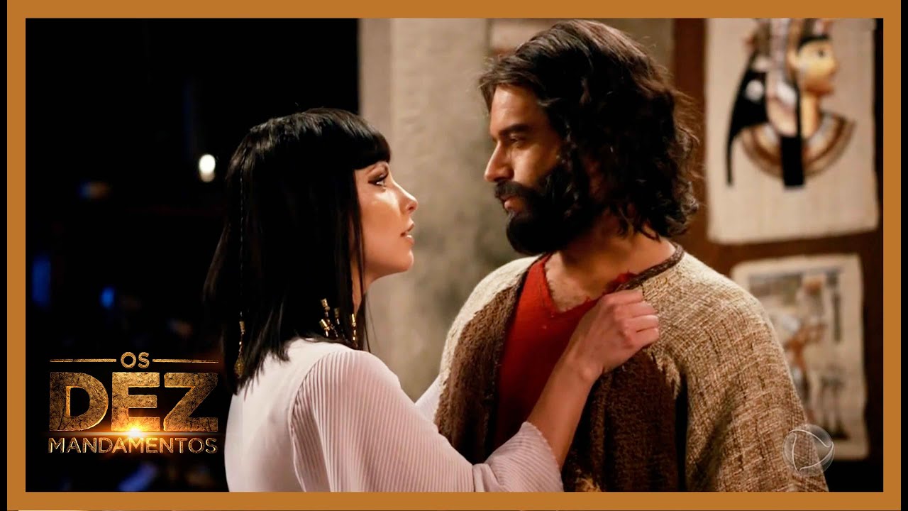 Nefertari se declara a Moisés e confessa que ainda o ama | OS DEZ MANDAMENTOS