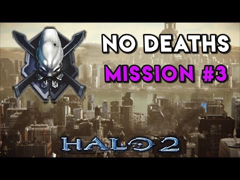 Halo 2 LEGENDARY NO DEATHS Walkthrough ► Mission #3 Metropolis