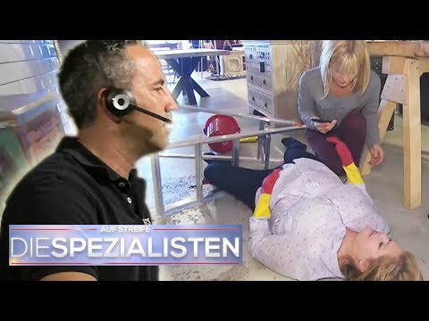 Säureunfall im Geschäft: Schwangere Frau liegt in Säure | Franco Fabiano | Die Spezialisten | SAT.1