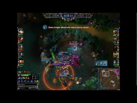 COMEBACK! Zed baron steal + unofficial Penta. GG-WP.
