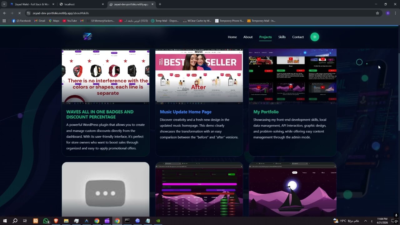 Modern Personal Portfolio Website