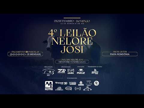 4° LEILÃO NELORE JOSI - MINISTRO ANDREAZZA/RO - RURAL PLAY