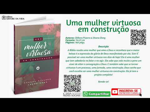Mulher Virtuosa Em Construção - Editora Árvore…
