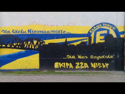 Kibicowskie Graffiti - Elana Toruń
