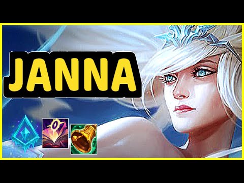 JANNA VS LULU SUPPORT GAMEPLAY GRANDMASTER I