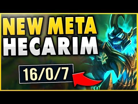 THIS #1 WINRATE HECARIM TOP BUILD IS CRUSHING HIGH-ELO! S9 HECARIM TOP GAMEPLAY - League of Legends