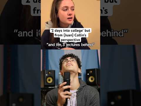 ‘2 days into college’ but from (Juan) Collin’s perspective #shorts #micahpalace