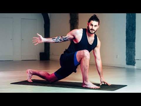22 Min Intermediate Power Yoga Class | Strong Full Body Stretch & Flow