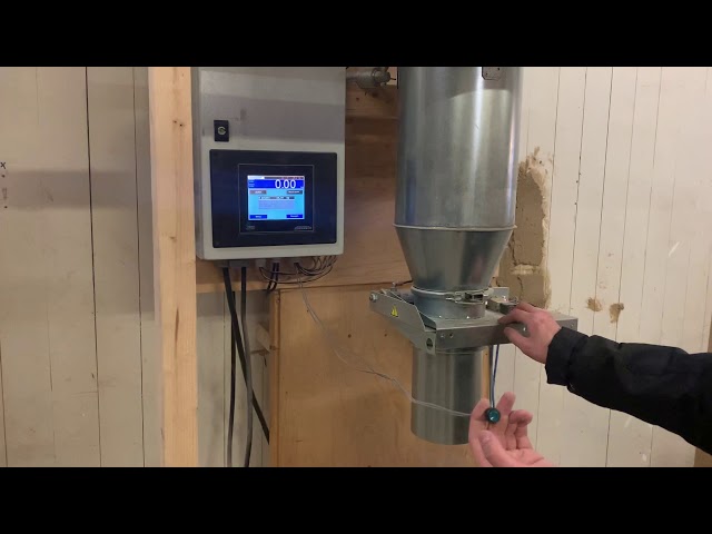 625148 Semi-automatic sack filler, sawing machine Scanvaegt