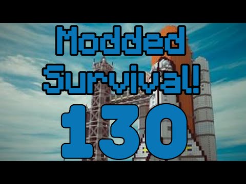 Minecraft- Modded LP [Ep 130] Getting Ready for Mars!