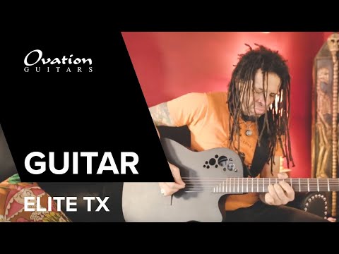 Ovation ELITE TX Guitar with Eric McFadden (Item no. OV553.202)