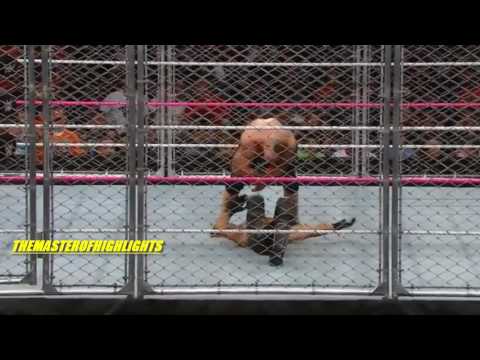 Seth Rollins VS John Cena Live From MSG 2015 Highlights HD   YouTube 720p