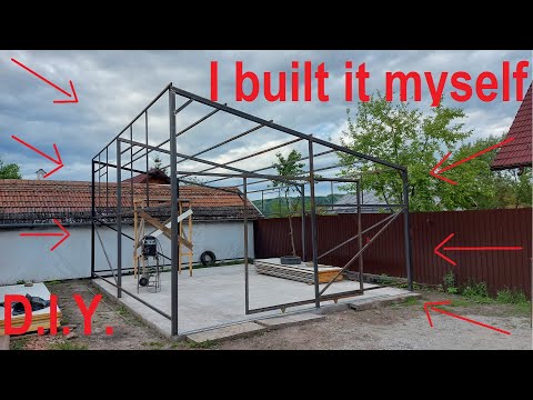 DIY - I built my own garage      @ClaudeGarage