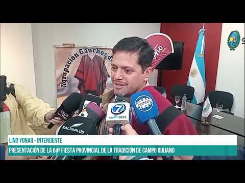SALTA - Presentación de la 64ª Fiesta Provincial de la Tradición de Campo Quijano #canal7salta