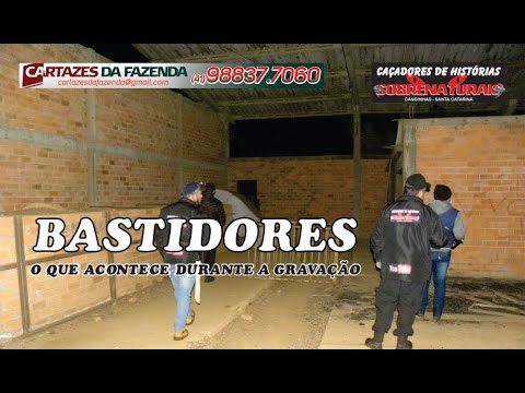 Bastidores da gravação da olaria #CHS #cacadoresdehistoriassobrenaturais