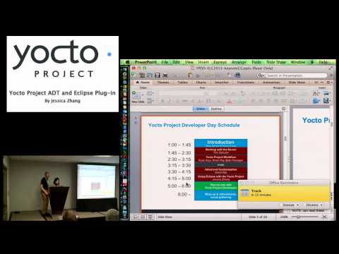 Yocto Project Developer's Day 2013 - Yocto Project ADT and Eclipse Plugin