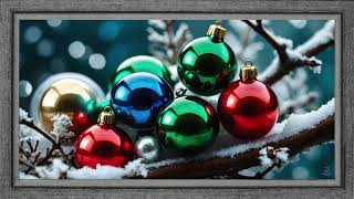 Tv Art Frame, Colorful Glass Balls | Screensaver | Wallpaper | No Music | 4K