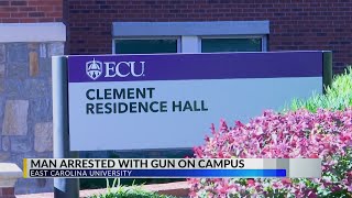 Non-student arrested with a gun at ECU Clement Hall