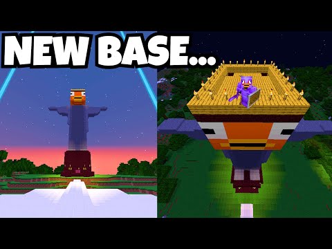 BUILDING THE MOST INSANE BASE ON CRAFTNITE...