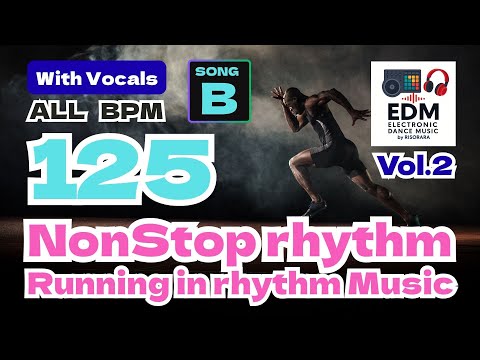 🎧 [125 BPM 125] Walking Music Playlist EDM DTM Jogging & Workout cadence 워킹 음악 ウォーキング 曲 songs