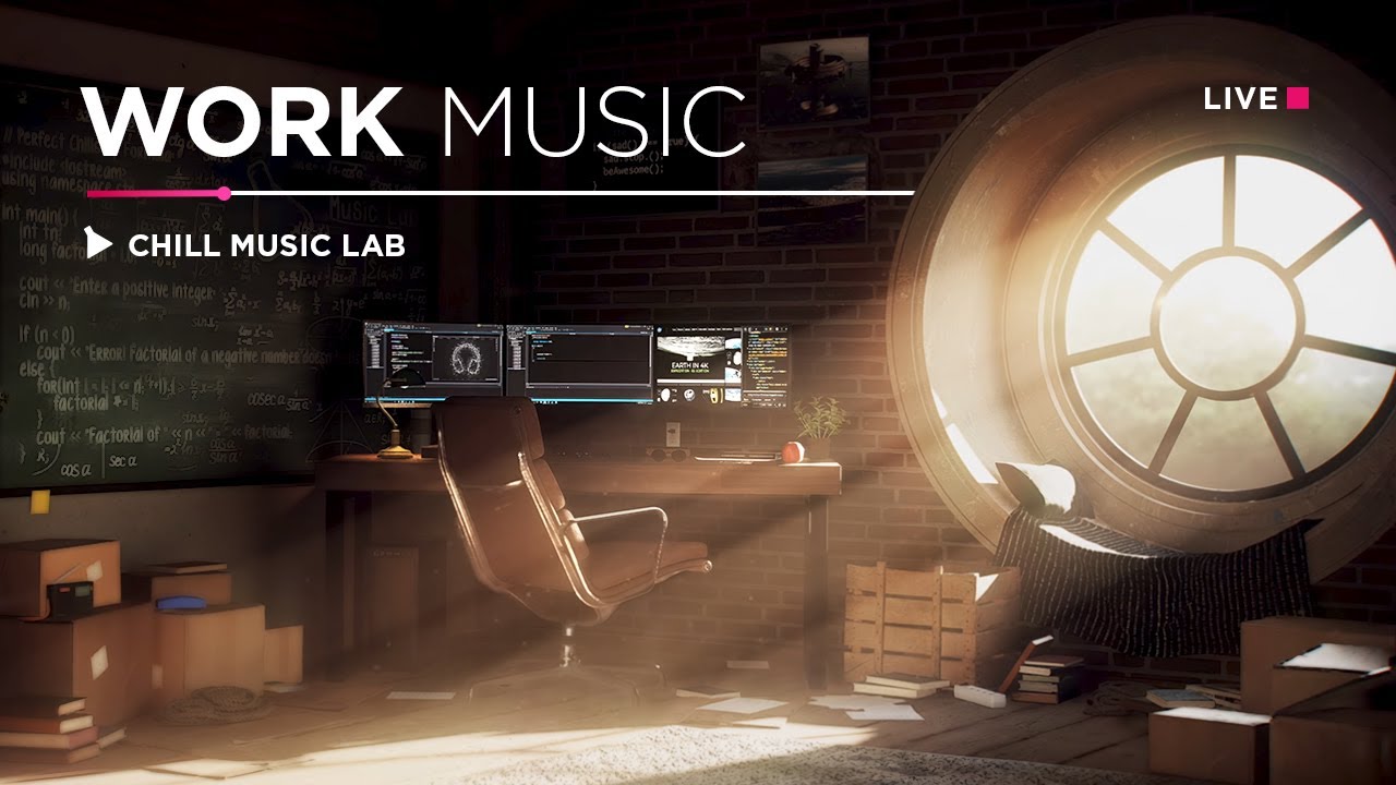 Chill Work Music for Deep Focus and Efficiency