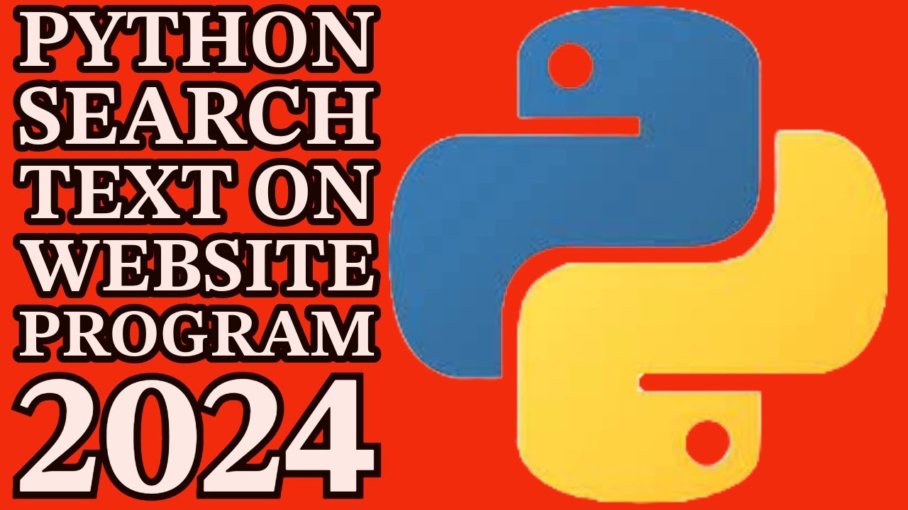 Python Web Scraping Beginners Tutorial: Search Text on Website Project 2024