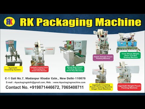 Dhoop Batti Pouch Packing Machine