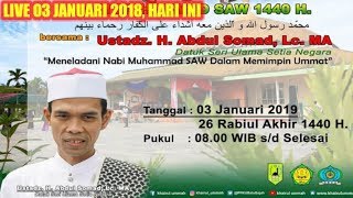 Download lagu LIVE 3 JANUARI 2019! Ustadz Abdul Somad Tabligh Akbar di Pesantren Khairul Ummah Indragiri Hulu Riau mp3