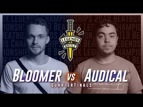 Bloomer vs Audical | Beatbox Legends Championships 2019 | Top 8