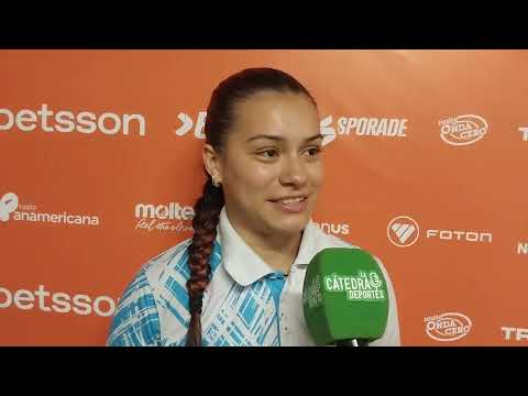 Venezuelan volleyball player Genesis Simanca 🏐🇻🇪 who wants to play for Peru