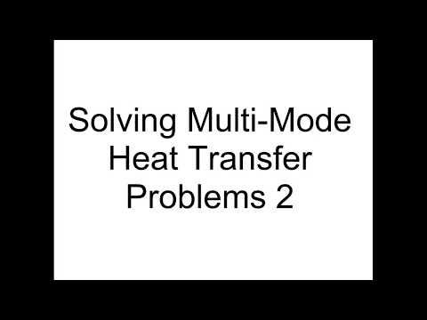 Solving Multi-Mode Heat Transfer Problems Demo Video 2