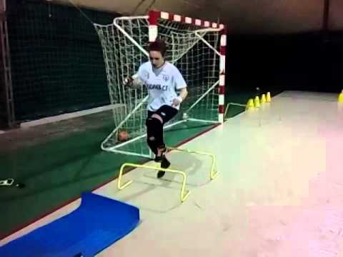 Audace c5 portiere futsal circuit training